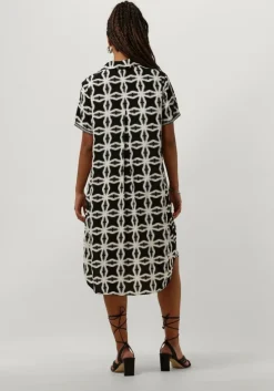 bruine nukus midi jurk marloe dress june