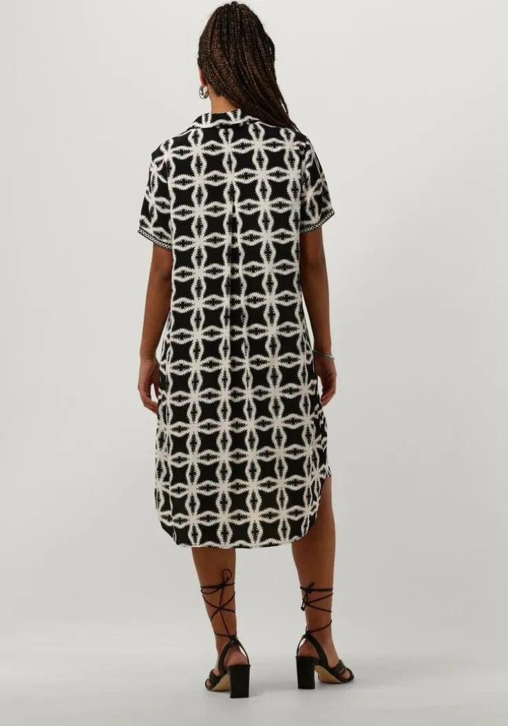 bruine nukus midi jurk marloe dress june