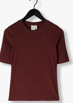 ROUGE EDIT e t-shirt rouhelena 2/4 o-neck tee><noscript><img width=
