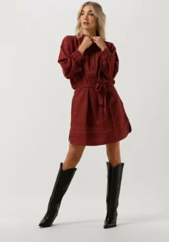 bruine rough studios mini jurk 7220102430920