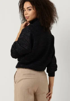 SCOTCH & SODA e trui ruffled high-neck lurex pullover><noscript><img width=