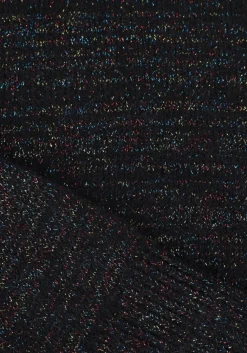 SCOTCH & SODA e trui ruffled high-neck lurex pullover><noscript><img width=