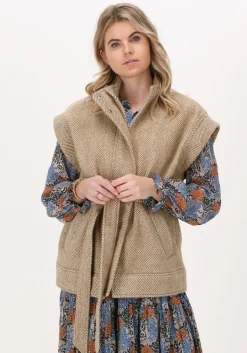 SECOND FEMALE e gilet cakile waistcoat>DAMES Gilets|Blazers
