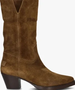 bruine shabbies enkellaarsjes lure mid boot