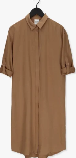 SIMPLE e midi jurk woven dress rooney twill><noscript><img width=