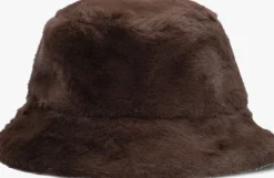 bruine stand studio hoed wera bucket hat