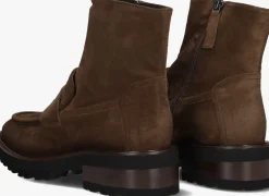 bruine stefano lauran enkellaarsjes 446-25