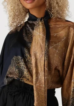 SUMMUM e blouses bow tie top border print><noscript><img width=