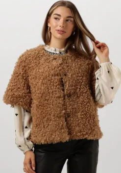 SUMMUM e gilet jacket faux fur>DAMES Gilets|Blazers