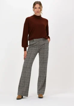 bruine summum trui mock neck sweater extra fine m