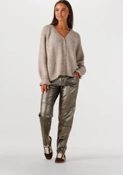 SUMMUM e vest cardigan cozy melange lurex knit>DAMES Truien & Vesten