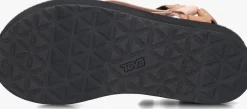 bruine teva platte sandalen w midform universal