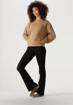 bruine tommy hilfiger sweater reg flag on chest swtshrt