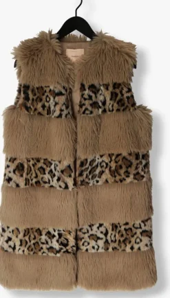 bruine twinset milano gilet 13353140-cpc