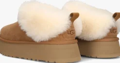 bruine ugg instappers w tazzelle