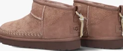bruine ugg vachtlaarzen w classic ultra mini biarritz