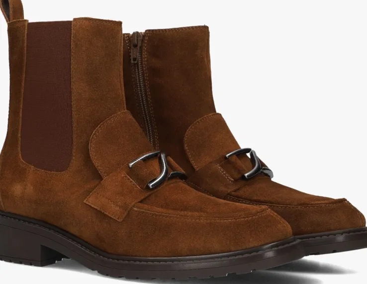 bruine unisa enkelboots erne