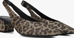 bruine unisa slingbacks jensen