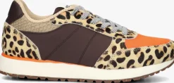 WODEN e lage sneakers ronja cowhair>DAMES Sneakers