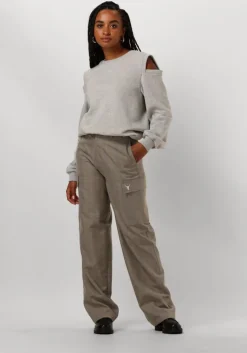 ALIX THE LABEL cargobroeken ladies woven check cargo pants><noscript><img width=