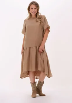 camel bruuns bazaar midi jurk zara luca dress