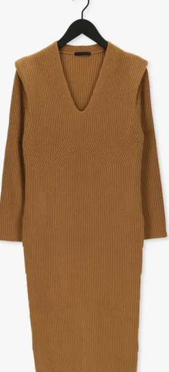 camel drykorn maxi jurk nimi 420041