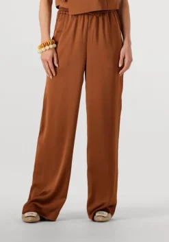 camel gestuz wijde broek gzjessie hw pants