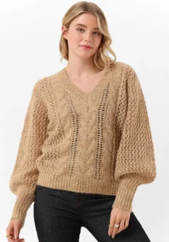 MOS MOSH trui imma v-neck knit>DAMES Truien & Vesten