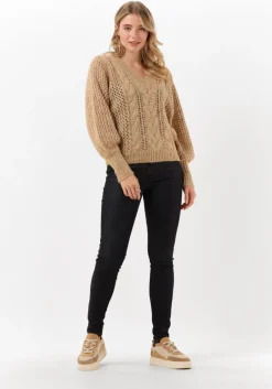 MOS MOSH trui imma v-neck knit>DAMES Truien & Vesten