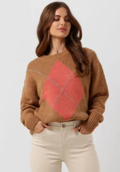 MOS MOSH trui zoom diamond knit>DAMES Truien & Vesten