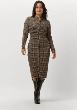 camel notes du nord midi jurk emmi tight dress