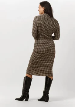 camel notes du nord midi jurk emmi tight dress