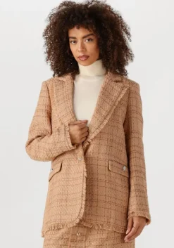 camel silvian heach blazer jacket oviedo