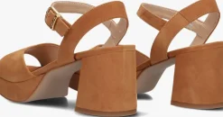 camel unisa sandalen met hak ney