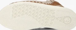 cognac mou hoge sneakers eskimo sneaker