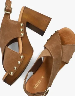 cognac notre-v sandalen 8513