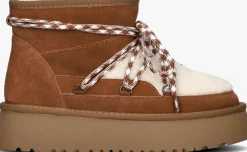 cognac notre-v vachtlaarzen femm