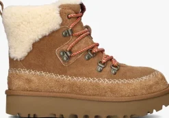 cognac ugg snowboots classic alpine lace-up