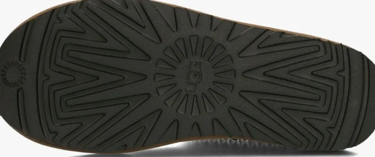 cognac ugg vachtlaarzen classic mini crescent