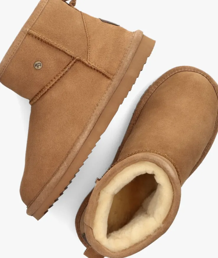 cognac warmbat vachtlaarzen wallaby