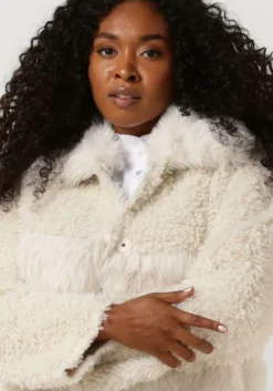 BEAUMONT faux fur jas soft fur mix jacket><noscript><img width=