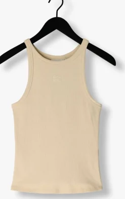 creme gestuz top gzdrew logo tank 2.0