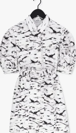 creme liu jo mini jurk abito gabardina