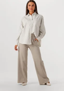 NEO NOIR blouses dalma crepe stone shirt>DAMES Blouses