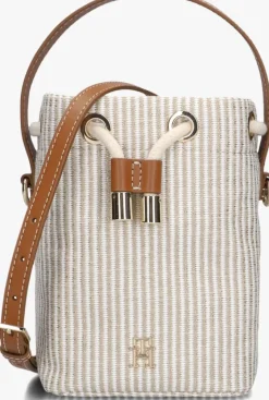 TOMMY HILFIGER schoudertas th premium beach le bucket>DAMES Schoudertassen