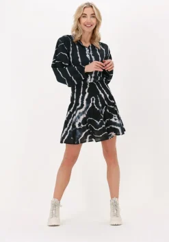 donkerblauwe by-bar minirok jamie tie dye skirt