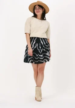 donkerblauwe by-bar minirok jamie tie dye skirt