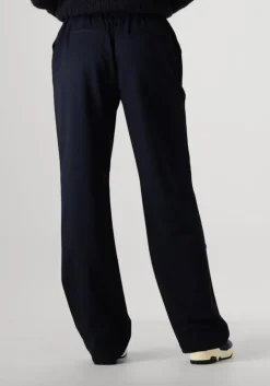 donkerblauwe circle of trust flared broek marley pants