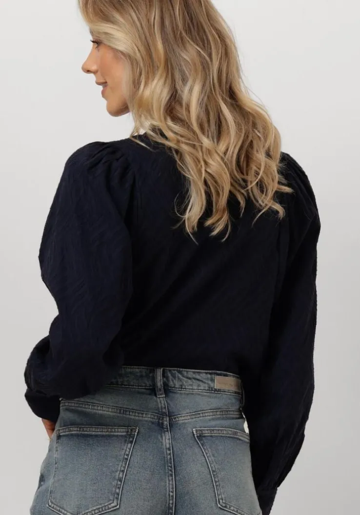 donkerblauwe circle of trust blouses alina blouse