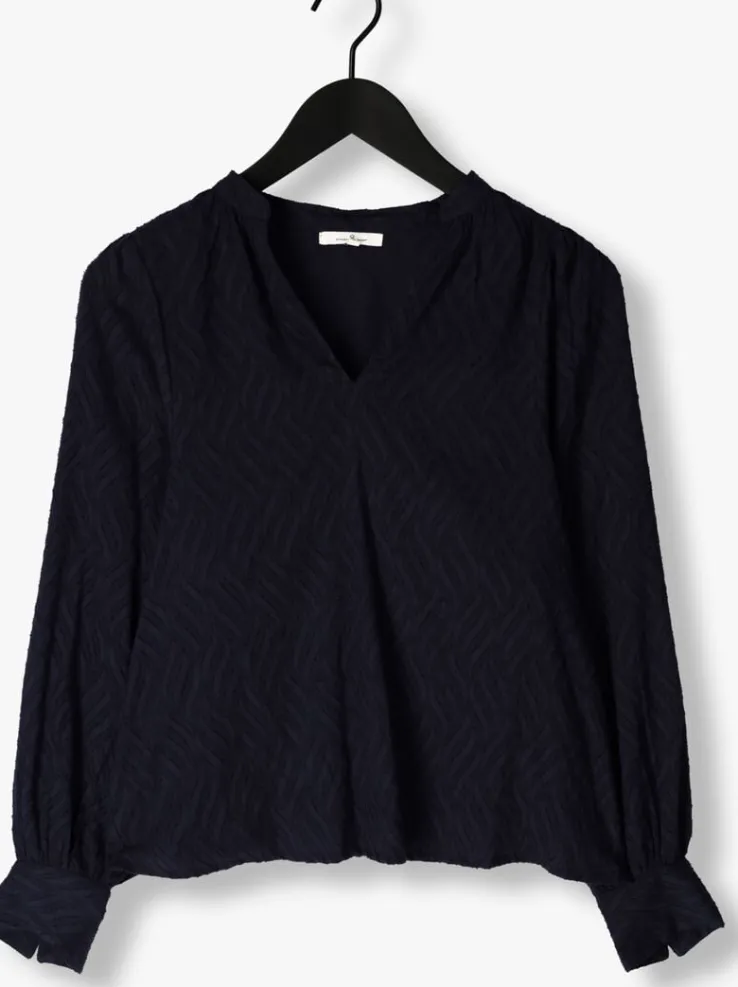 donkerblauwe circle of trust blouses alina blouse